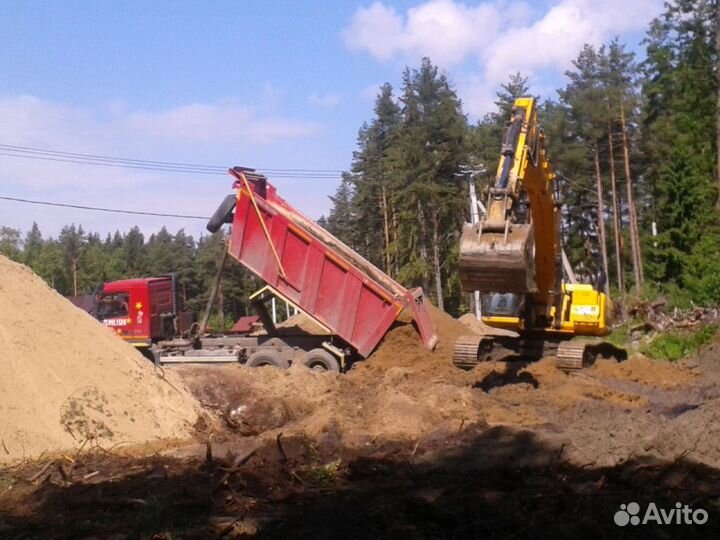 Грунт для поднятия уровня участка.Вывоз снега. Н-9