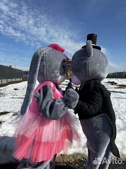 Мишка и Зайка поздравления