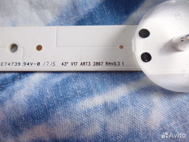 Подсветка от LG 43UJ655V