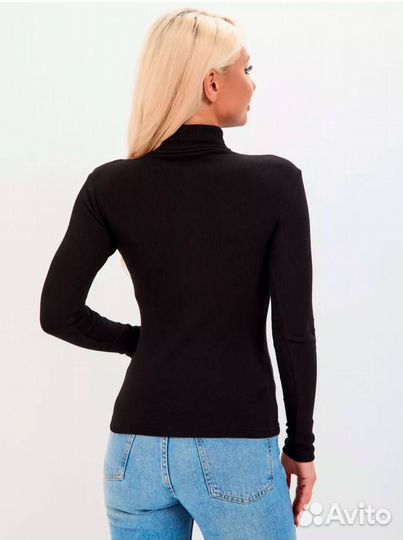 Водолазка в рубчик 44 размер (Арт.37609)