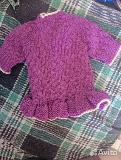 Платье свитер для собак мелких пород