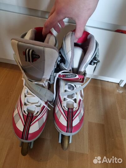 Роликовые коньки взрослые раздвижные Reaction