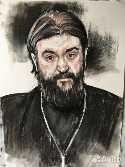 Работы карандашом, углем, сангиной