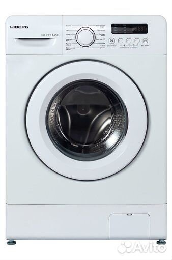 Новая стиральная машина Hiberg на 6 кг