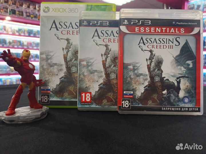 Assassin’s Creed 3 (Б/У) PS3/Xbox 360