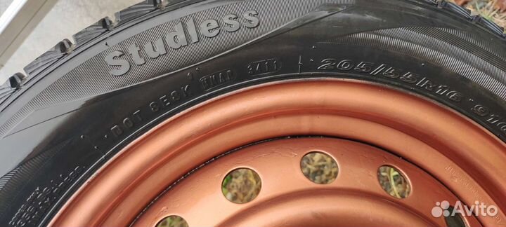 Колёса зимние в сборе 205 55 16