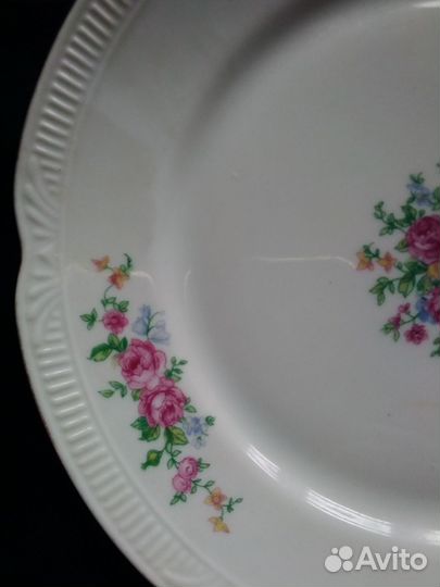 Тарелки, тонкий фарфор