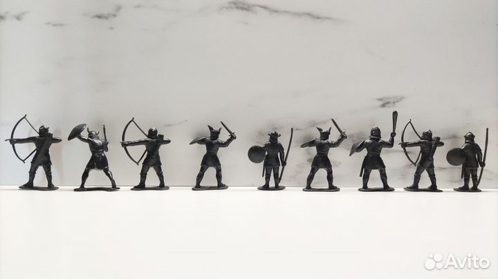 Солдатики викинги 9 шт. СССР (цена за все)
