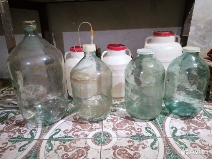 Банка 10 литров стеклянная