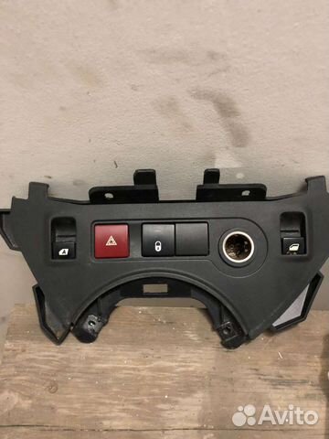 Консоль управления, Peugeot partner