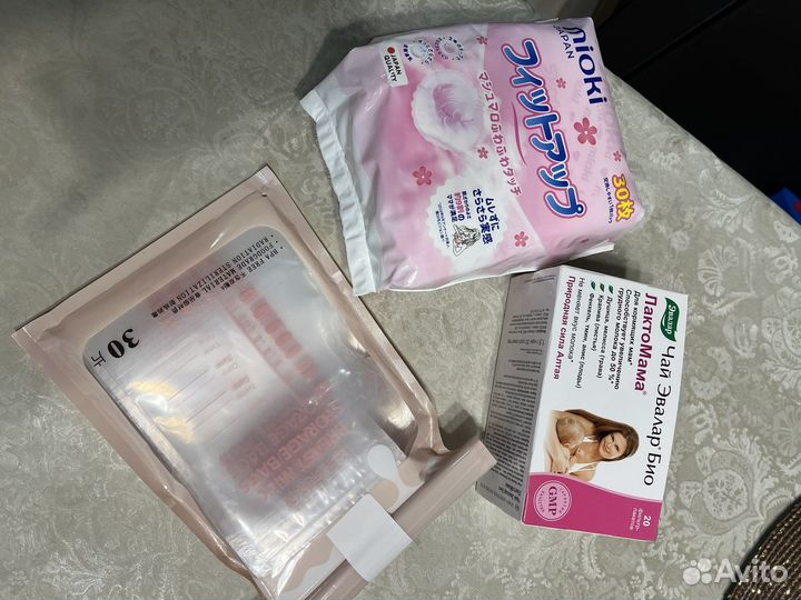 Пакеты для молока, вкладыши, чай