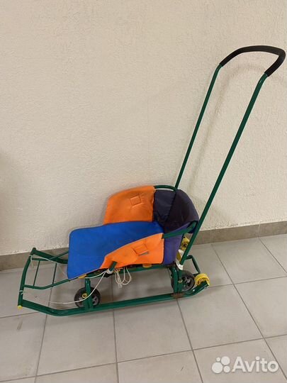 Санки на колесах