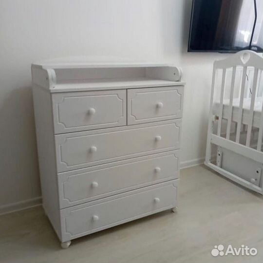 Комод 80/5 мдф Белый. Новый в упаковке