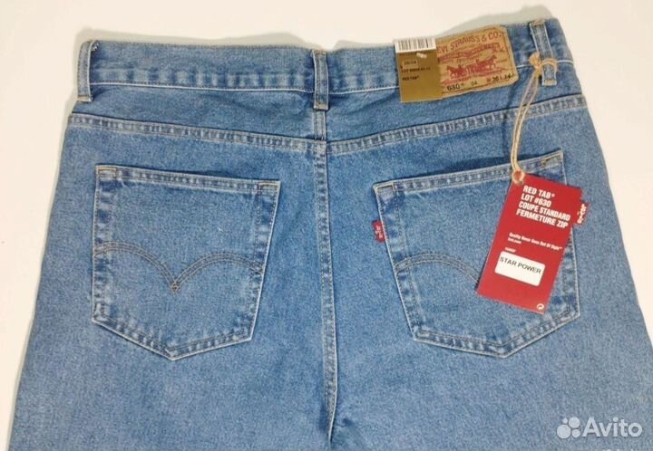 Джинсы Levi's 630(Broken Twill Елка. W:31-38)