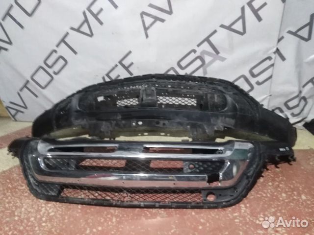 Юбка переднего бампера Mercedes GLS-Class X166