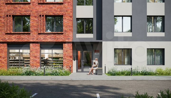 2-к. квартира, 56,1 м², 1/4 эт.