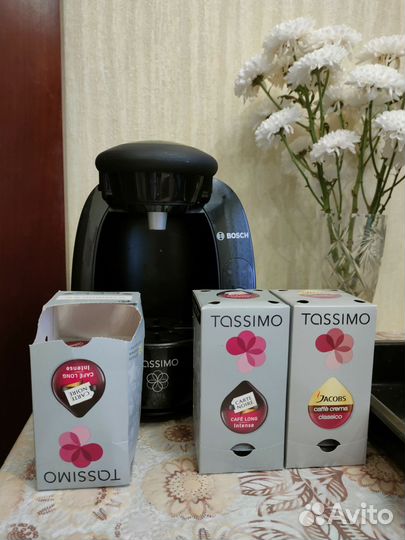 Капсульная кофемашина bosch tassimo