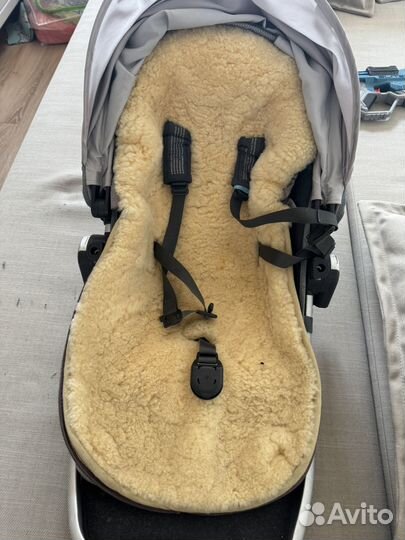 Конверт mansita меховой и муфта