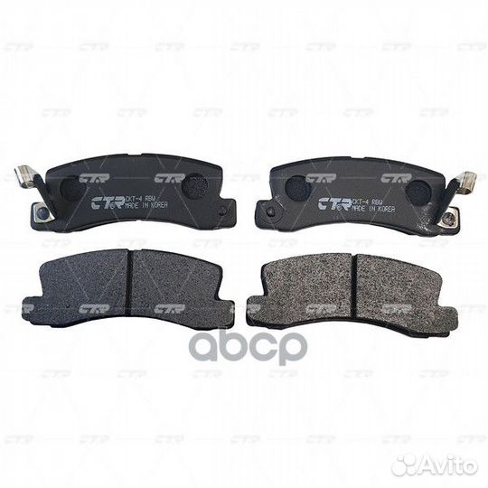 Колодки тормозные, задние (Старый CKT4) GK1018 CTR