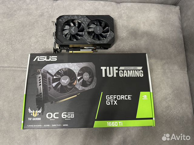 Asus tuf GTX 1660 ti