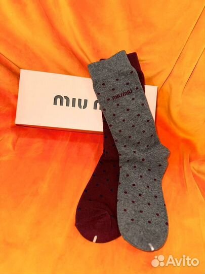 Носки Miu Miu