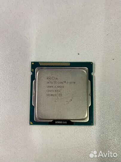 Процессор бу 1155 Intel Core i7 3770 3.4 ghz