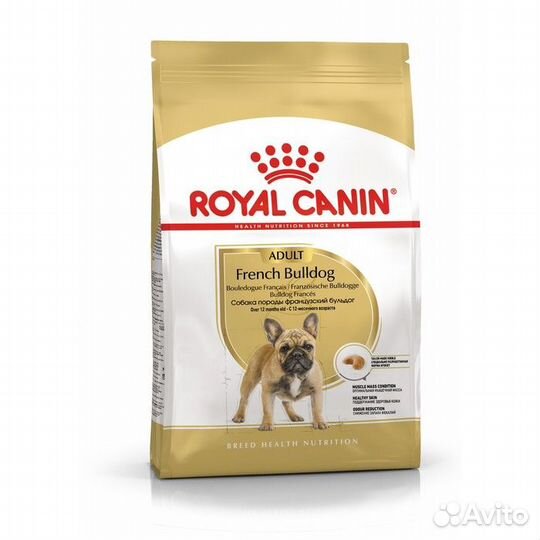 Сухой корм RC French Bulldog Adult для французского бульдога, 3 кг