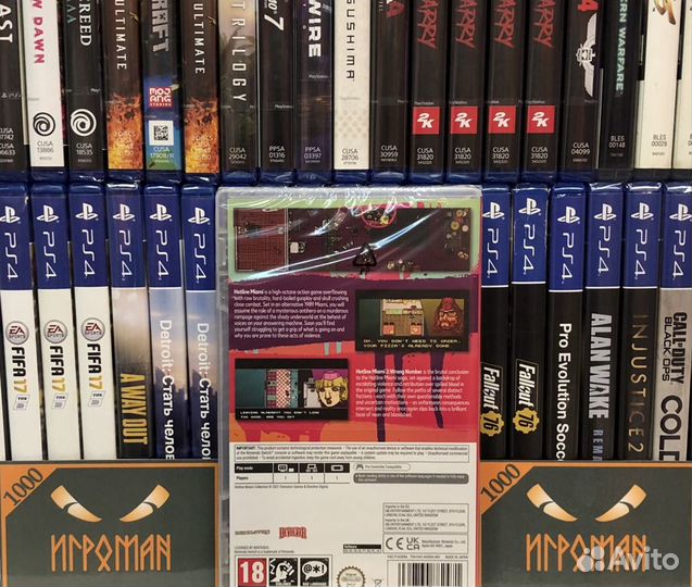 Игры Nintendo Switch Hotline Miami Collection