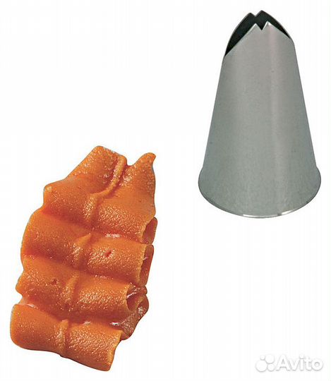 Насадка кондитерская d3 h42мм нерж