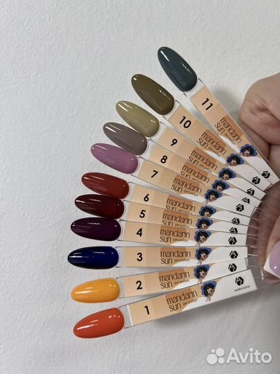 Набор гель лаков новые adricoco