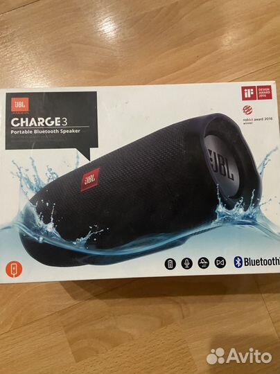 Коробка от JBL charge 3 оригинал