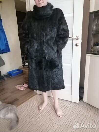 Нутриевая шуба