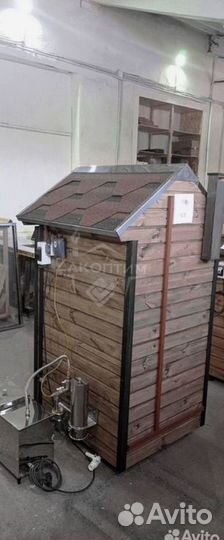 Коптильня в рассрочку горячего и холодно