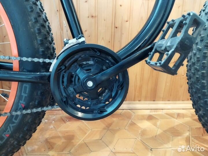 Велосипед фэтбайк Black One Monster d-26 20