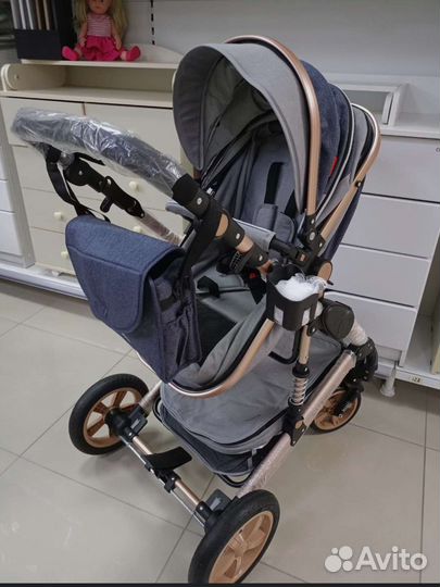 Новая коляска 3в1 LuxMom