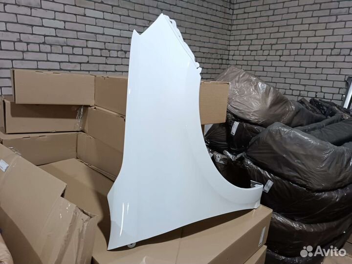 Крыло LADA granta fl правое цв. белый белое облако