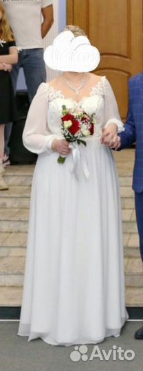 Продаю свадебное платье б/у
