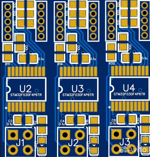 Разработка схем, разводка и монтаж печатных плат