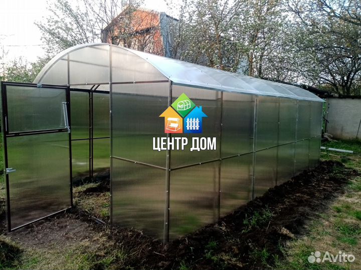 Теплица прямостенная