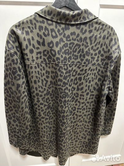 Куртка Zara женская леопардовая