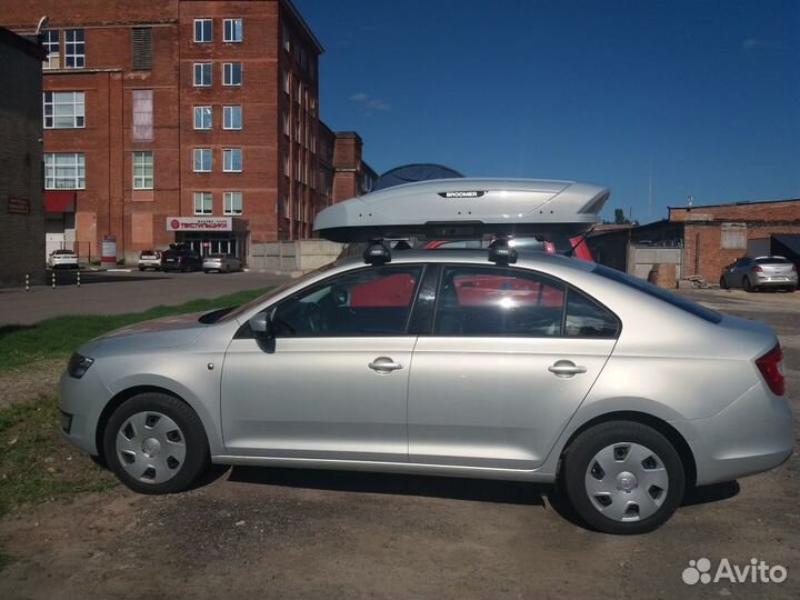 Бокс Broomer серый перламутр. На 2 стороны откр