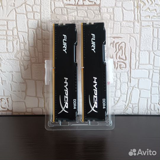 Оперативная память Kingston HyperX fury 16 гб