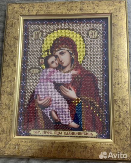 Икона бисером