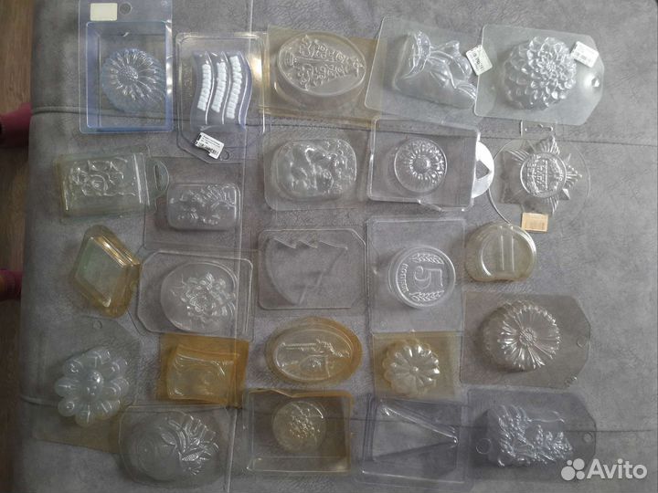 Формы для мыла разные