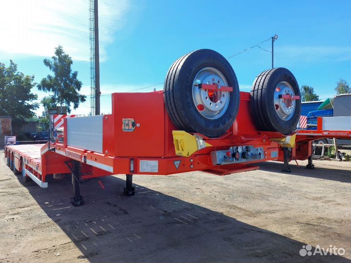 Полуприцеп трал (тяжеловоз) Тверьстроймаш 993941, 2024