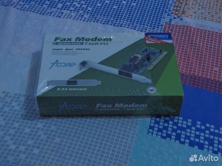 Fax Modem. Версия V.92/V.90/V44