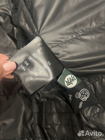 Мужская зимняя куртка кожаная с мехом 54 размер