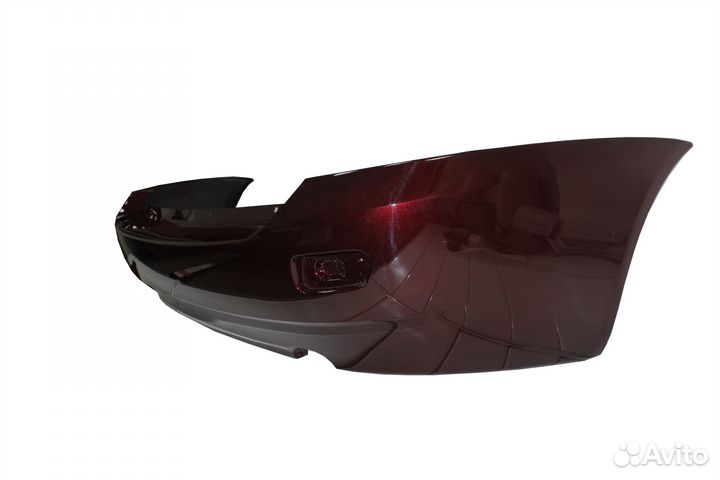 Бампер задний лада калина 1117 универсал Портвейн (192) лада