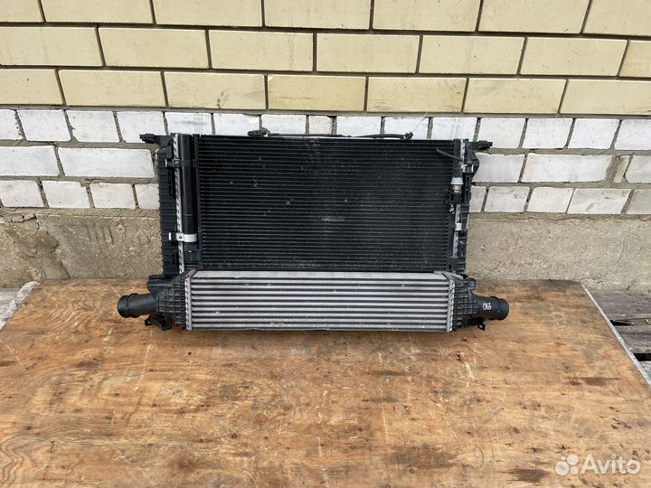 Кассета радиаторов audi A4 B8 A5 1.8 2.0 tfsi 09г