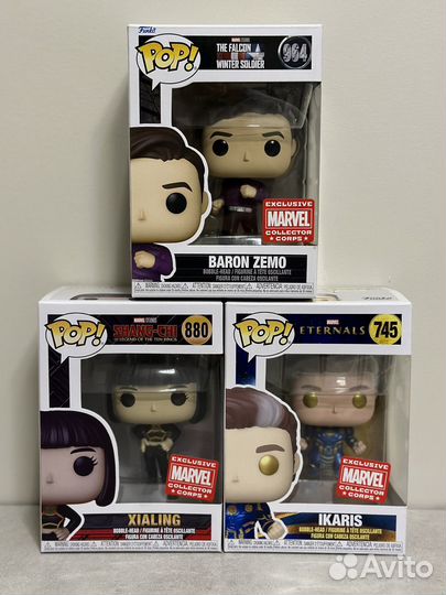 Marvel collector corps: фигурки и пин